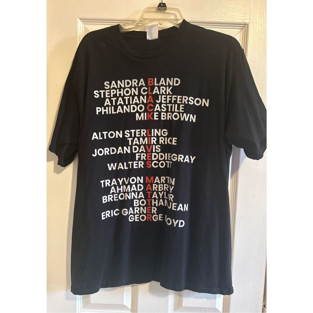 Port Authority Say Their Names T Shirt Size XL